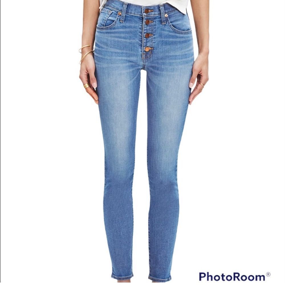Madewell‎ High Riser Skinny Skinny Cropped Jeans C21